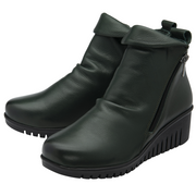 Lotus - Cordelia - Green Leather  - Boots