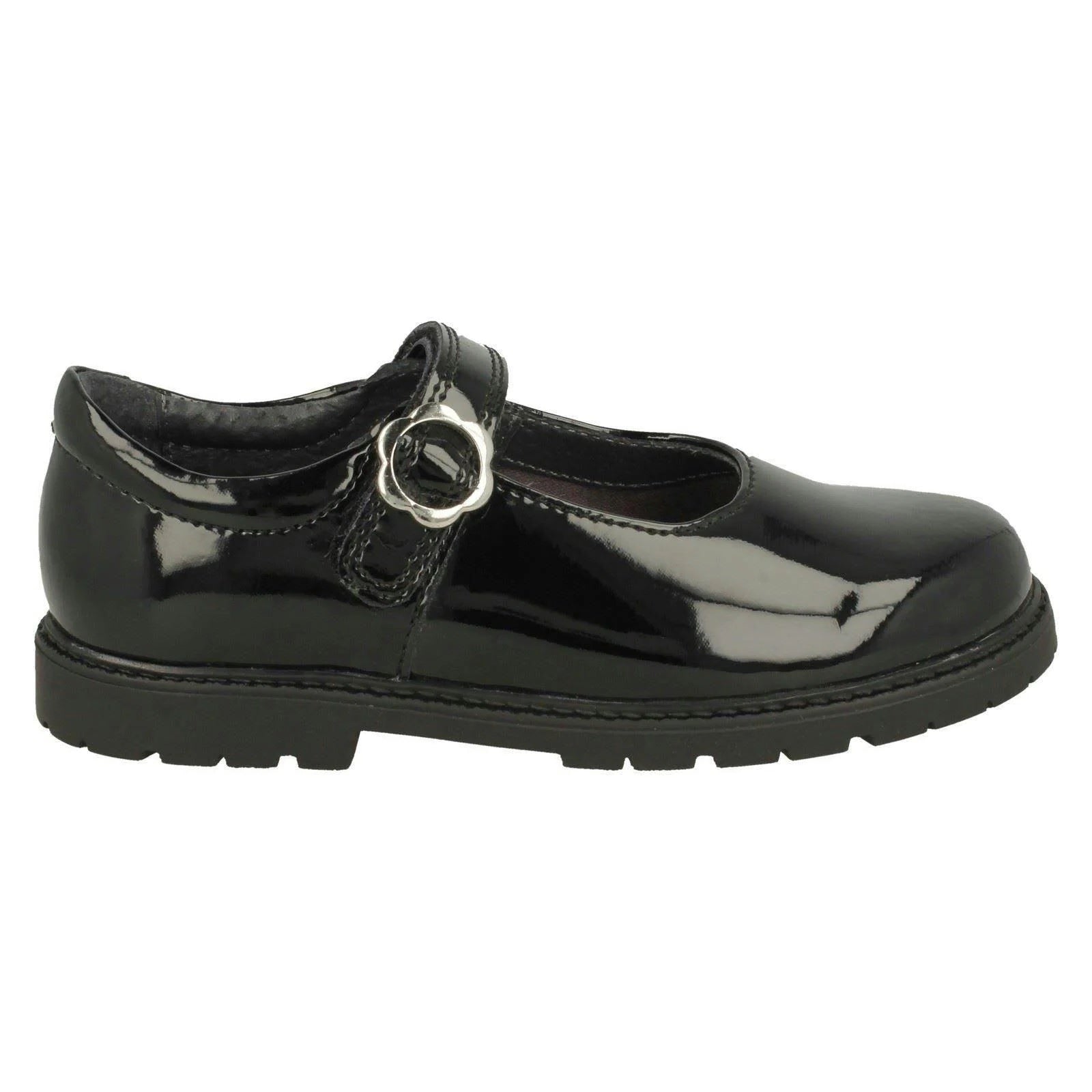 Start Rite Destiny - Black Patent - School Shoes
