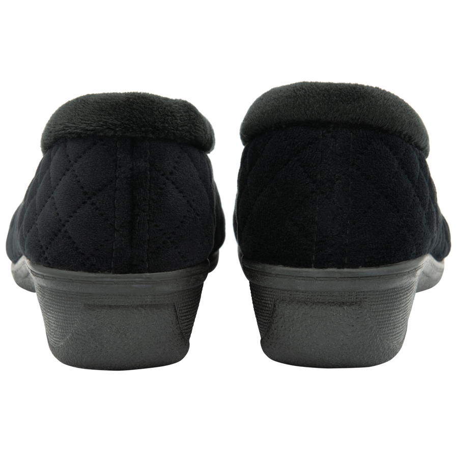 Lotus - Eadie - Black - Slippers