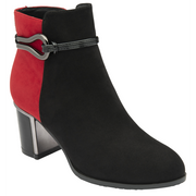 Lotus - Ebony - Red/Black  - Boots