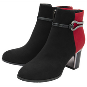 Lotus - Ebony - Red/Black  - Boots