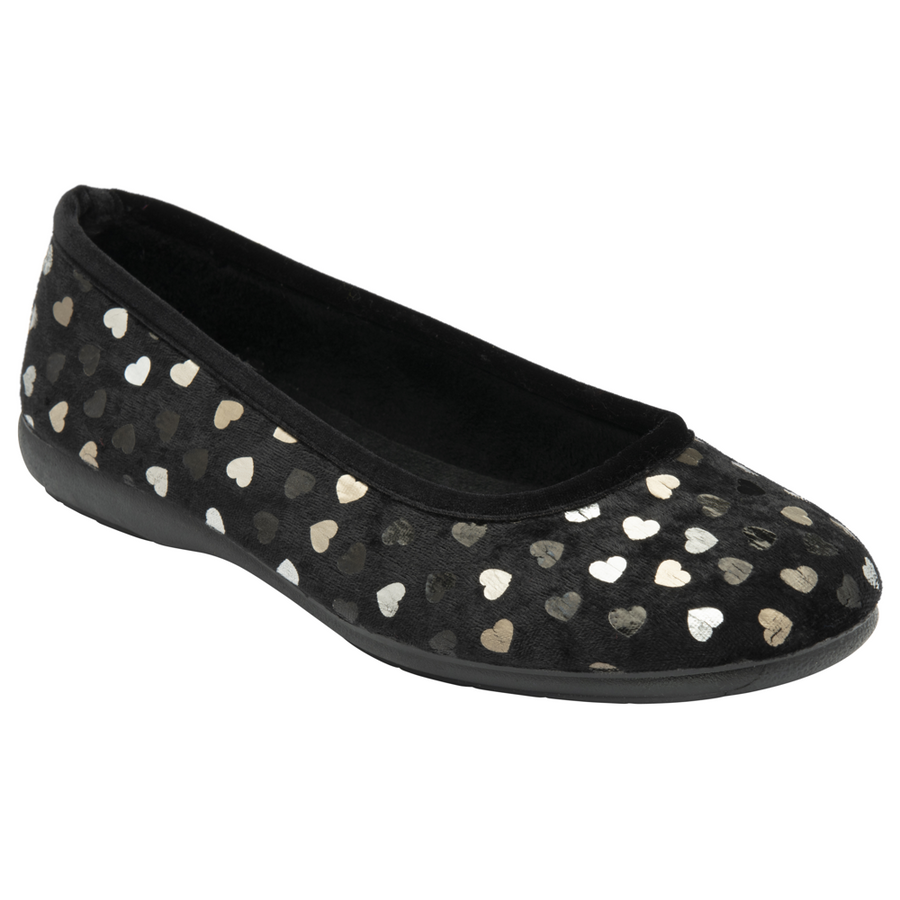 Lotus - Enriqueta - Black - Slippers