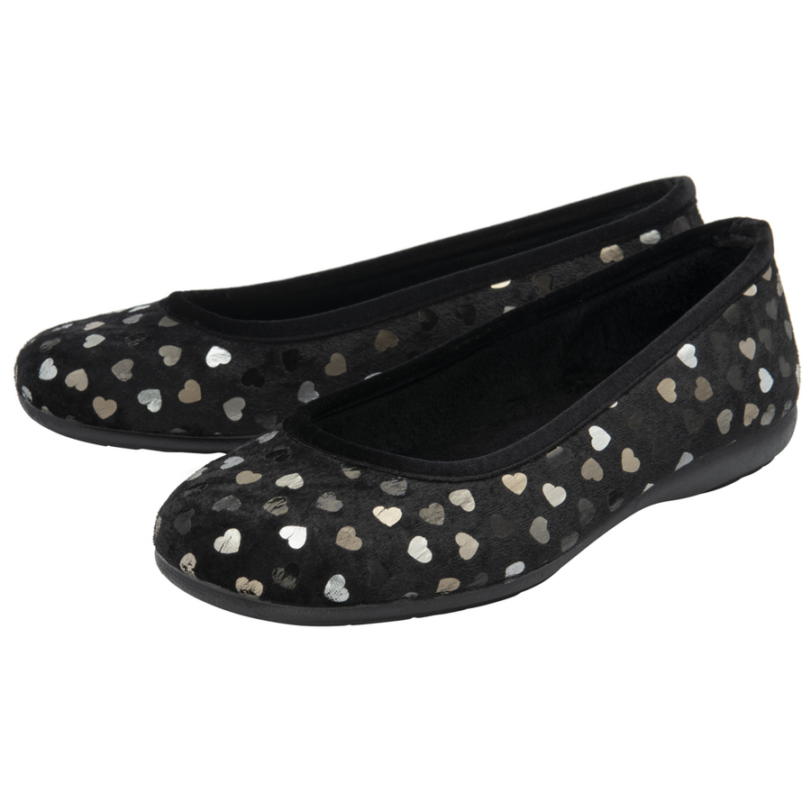 Lotus - Enriqueta - Black - Slippers