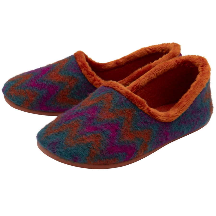 Lotus - Ernestina - ULH129UU - Orange Multi - Slippers