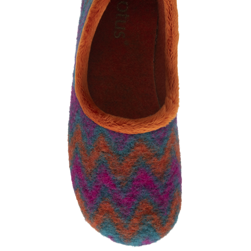 Lotus - Ernestina - ULH129UU - Orange Multi - Slippers