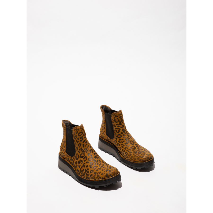 Fly London - HUUD148FLY - Cheetah-Tan - Boots