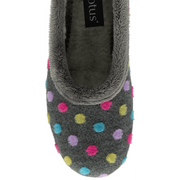 Lotus - Geri - Grey - Slippers