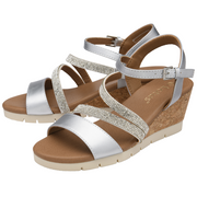 Lotus - Goldi - Silver - Sandals