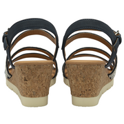 Lotus - Goldi - Navy - Sandals