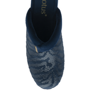 Lotus - Gracia - Navy  - Slippers