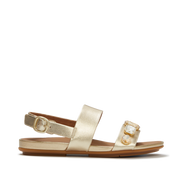 FitFlop - Gracie Ultra-Jewel Leather Back-Strap  - Platino - Sandals