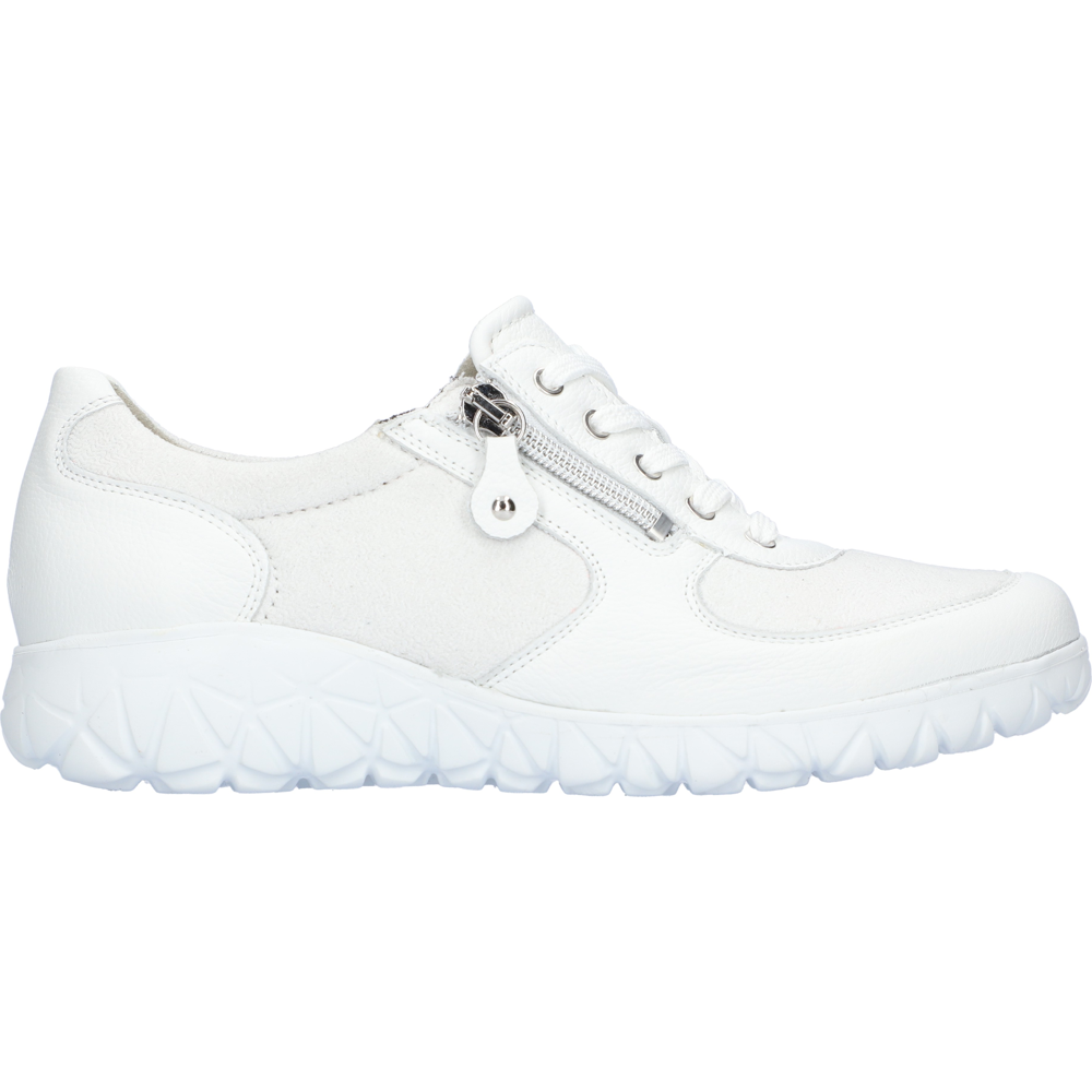 Waldlaufer - Havy Soft Vega Posterstretch - Weiss Silber - Trainers