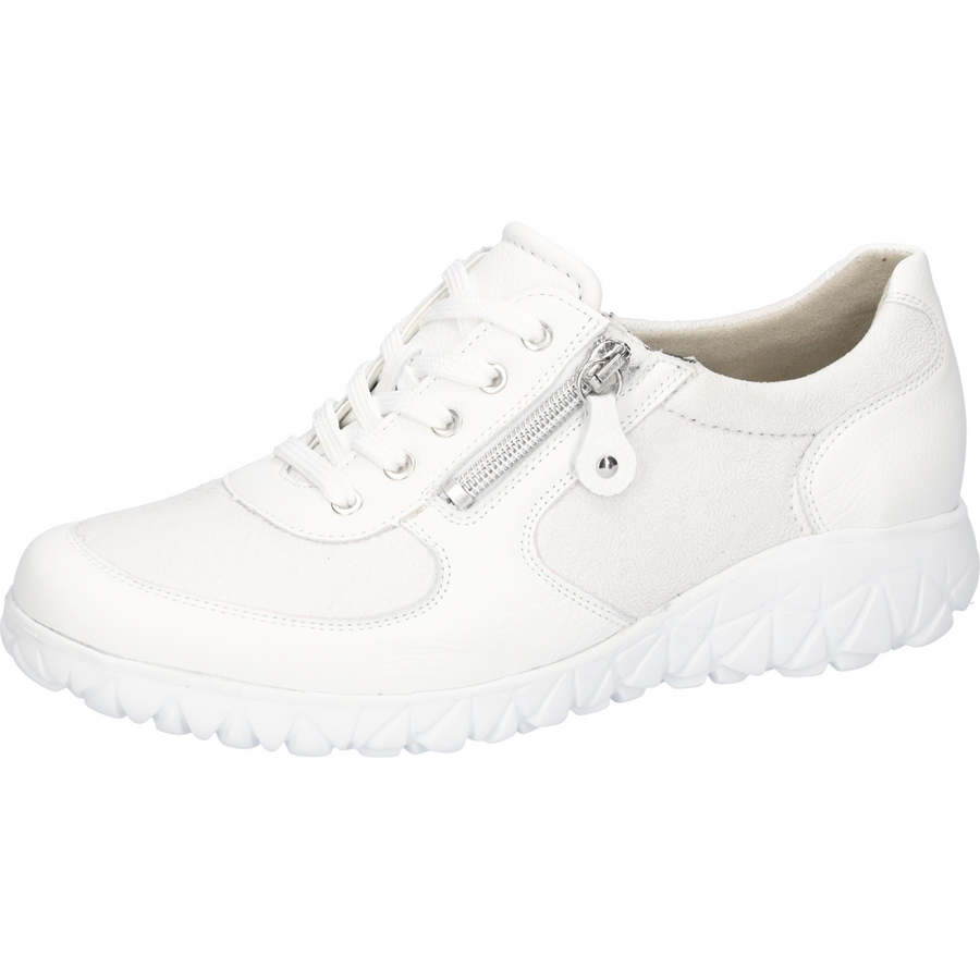 Waldlaufer - Havy Soft Vega Posterstretch - Weiss Silber - Trainers