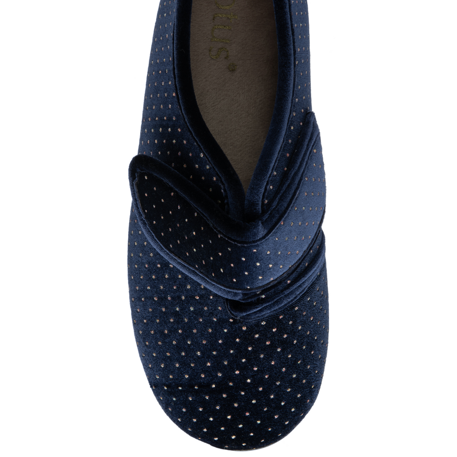 Lotus - Janet - Navy - Slippers