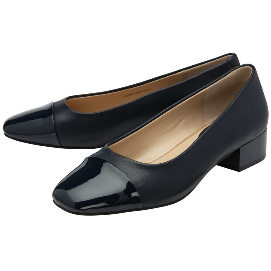 Lotus - Joyce - ULS603DE - Navy Leather - Shoes