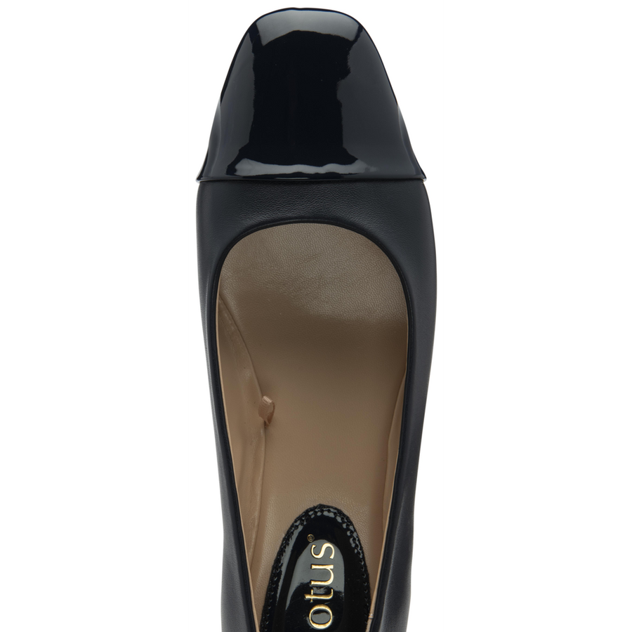 Lotus - Joyce - ULS603DE - Navy Leather - Shoes