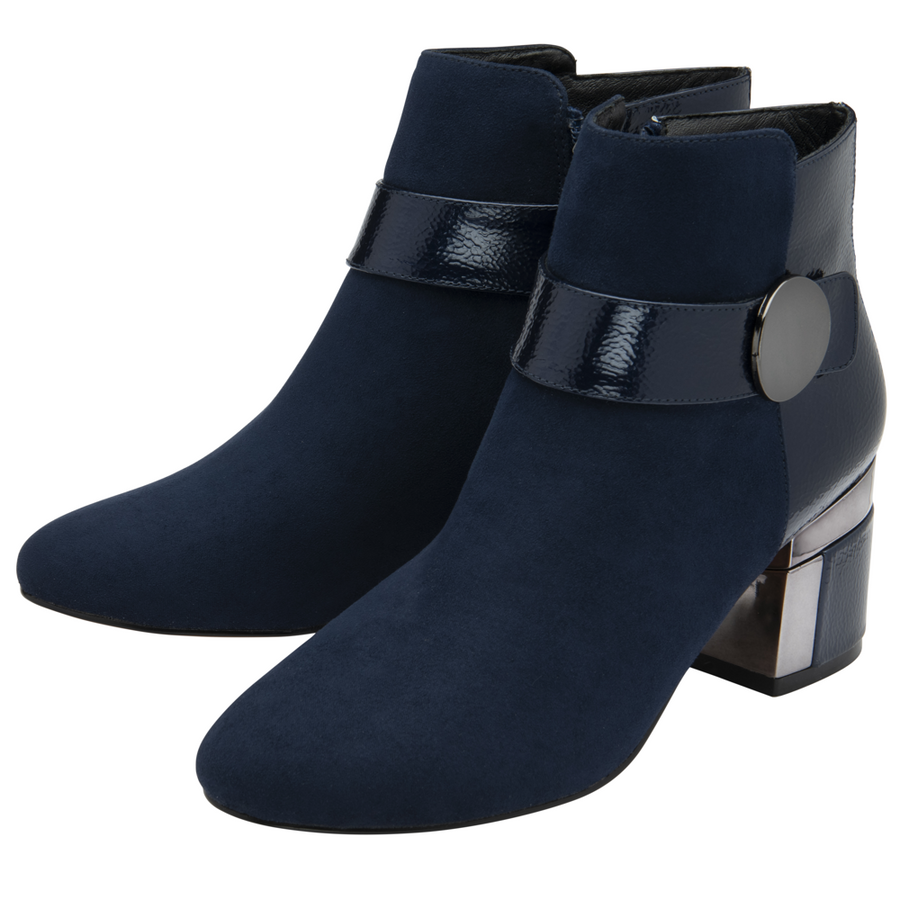 Lotus - Kirsty - Navy  - Boots