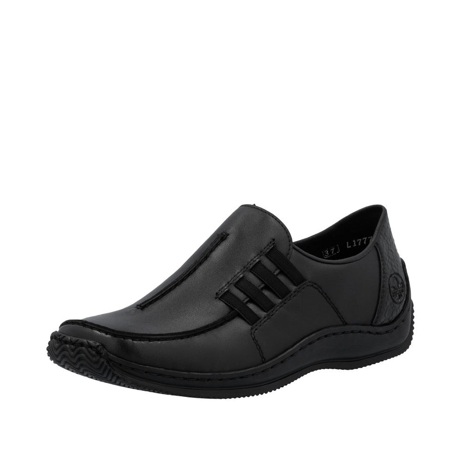 Rieker - L1777-00 - Schwarz/Granit  - Shoes