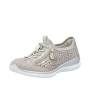 Rieker - L32P6-90 - Ice/Rose-Metallic/Perlcloud - Shoes