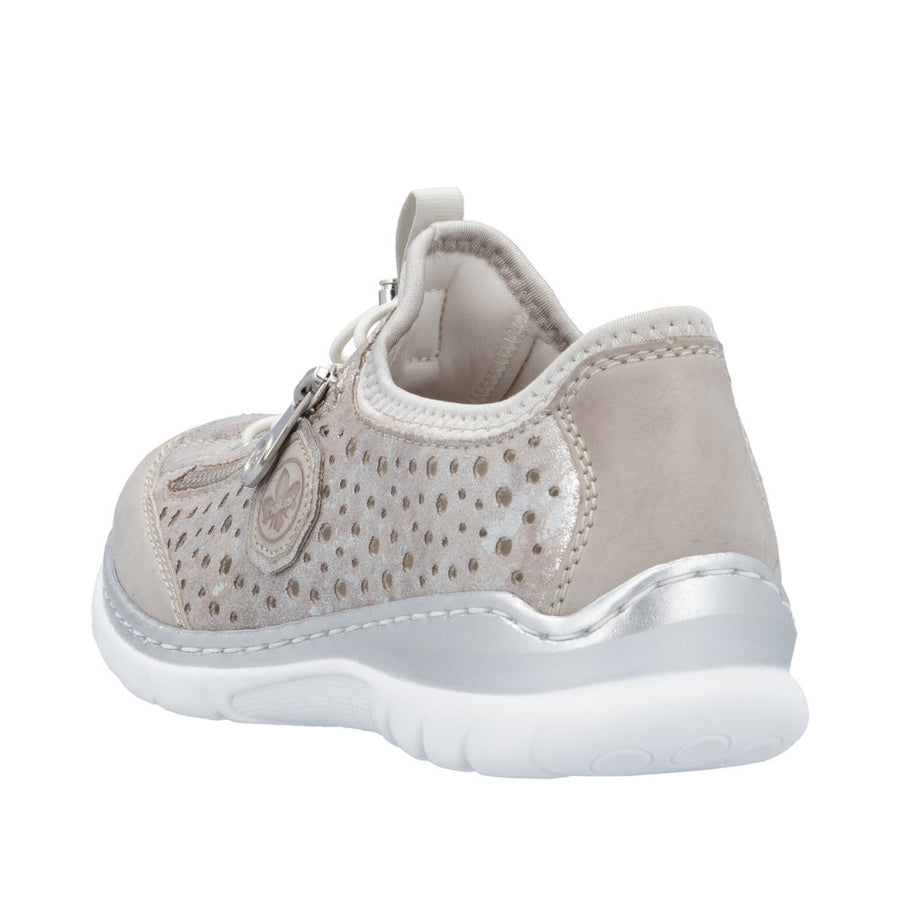 Rieker - L32P6-90 - Ice/Rose-Metallic/Perlcloud - Shoes
