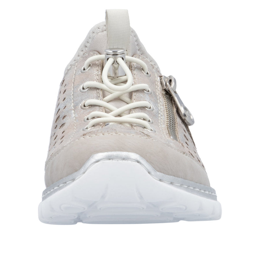 Rieker - L32P6-90 - Ice/Rose-Metallic/Perlcloud - Shoes
