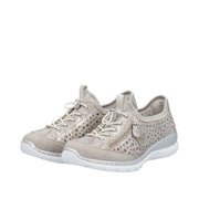 Rieker - L32P6-90 - Ice/Rose-Metallic/Perlcloud - Shoes