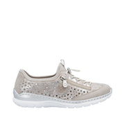 Rieker - L32P6-90 - Ice/Rose-Metallic/Perlcloud - Shoes