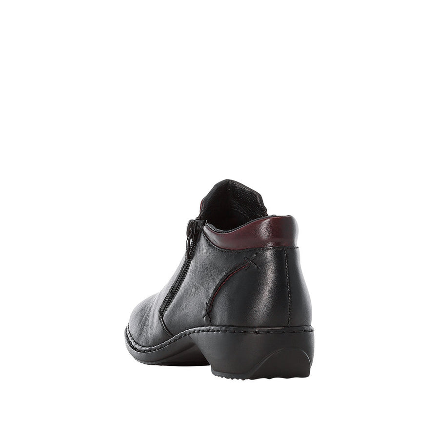 Rieker - L3882-00 - Black/Burgundy - Boots