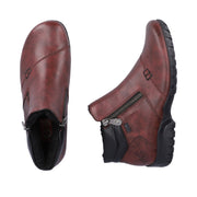 Rieker - L4655-35 - Vino/Schwarz  - Boots