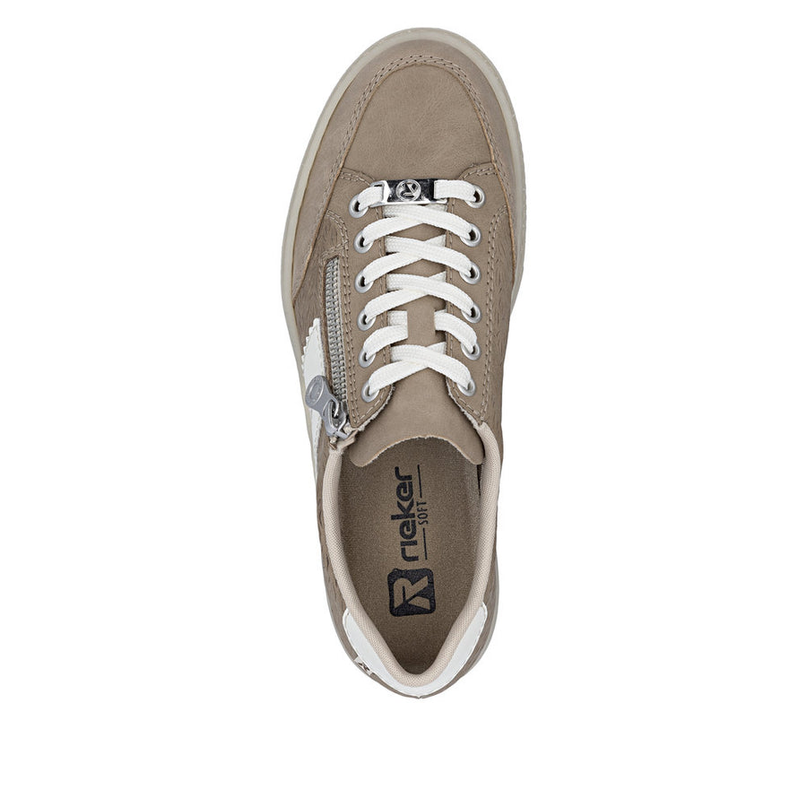 Rieker - L5903-20 - Camel/Offwhite - Shoes