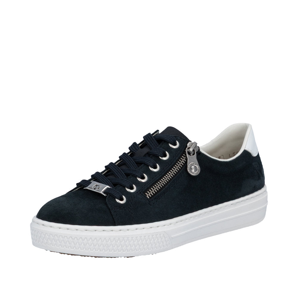 Rieker - L59L1-15 - Pazifik/Weiss/Pazifik - Shoes