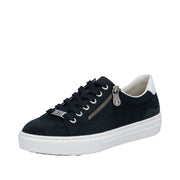 Rieker - L59L1-15 - Pazifik/Weiss/Pazifik - Shoes