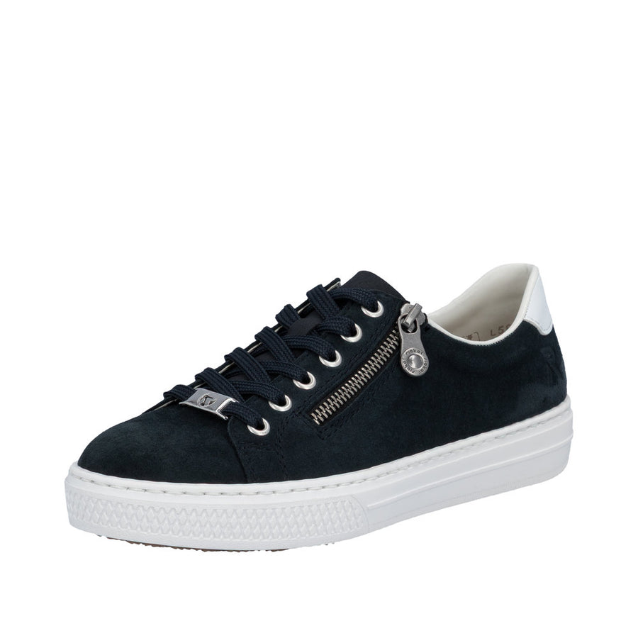 Rieker - L59L1-15 - Pazifik/Weiss/Pazifik - Shoes