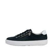 Rieker - L59L1-15 - Pazifik/Weiss/Pazifik - Shoes