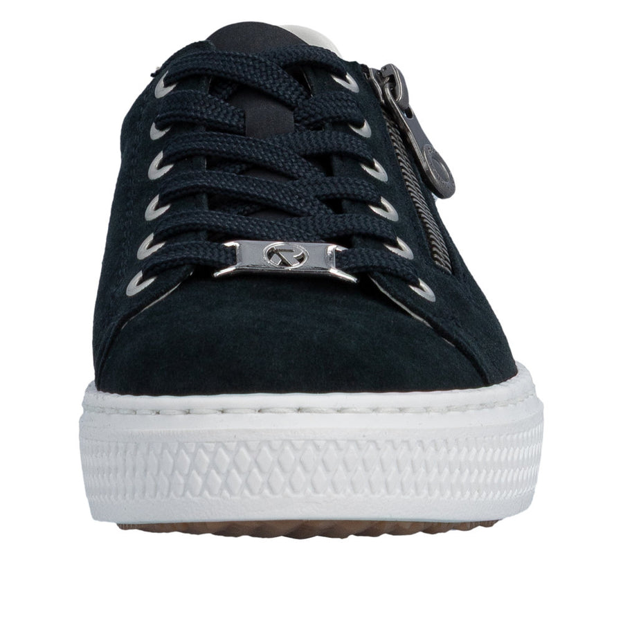 Rieker - L59L1-15 - Pazifik/Weiss/Pazifik - Shoes