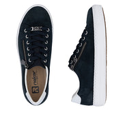 Rieker - L59L1-15 - Pazifik/Weiss/Pazifik - Shoes