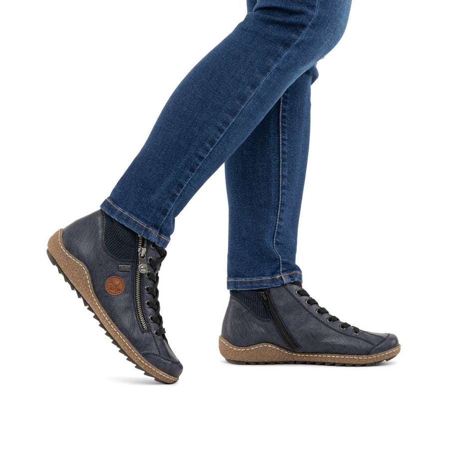 Rieker - Liv - L7514-15 - Ozean/Cayenne - Boots