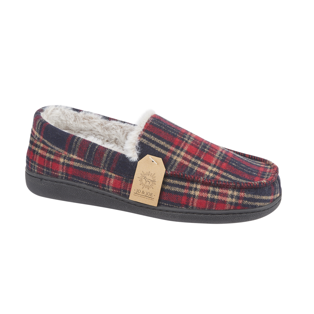 Jo & Joe - Livingston - Red - Slippers