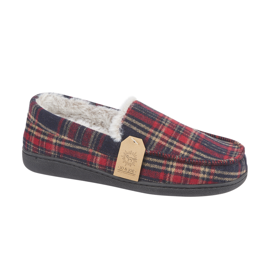 Jo & Joe - Livingston - Red - Slippers