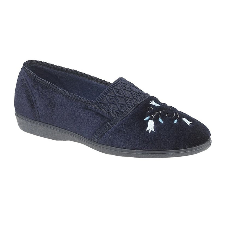 Sleepers Inez Navy Blue Slipper LS792C