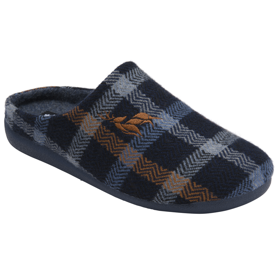 Lotus - Luis - UMH062DE - Navy - Slippers