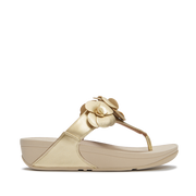 FitFlop - Lulu Flower Toe-Post - Platino - Sandals