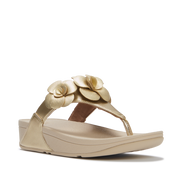 FitFlop - Lulu Flower Toe-Post - Platino - Sandals