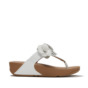 FitFlop - Lulu Flower Toe-Post - Urban White - Sandals