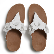 FitFlop - Lulu Flower Toe-Post - Urban White - Sandals