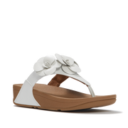 FitFlop - Lulu Flower Toe-Post - Urban White - Sandals