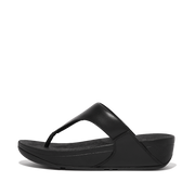 FitFlop - Lulu Leather Toepost - Black - Sandals