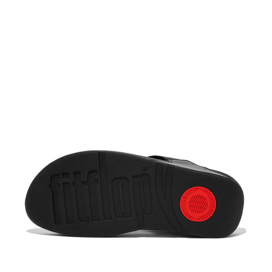FitFlop - Lulu Leather Toepost - Black - Sandals