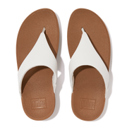 FitFlop - Lulu Leather Toepost - White - Sandals