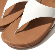 FitFlop - Lulu Leather Toepost - White - Sandals